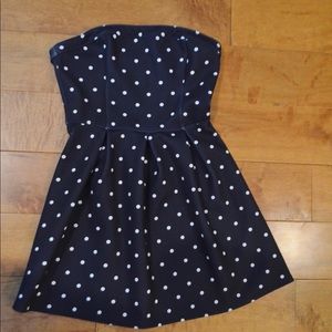 ABERCROMBIE Strapless neoprene mini dress!!